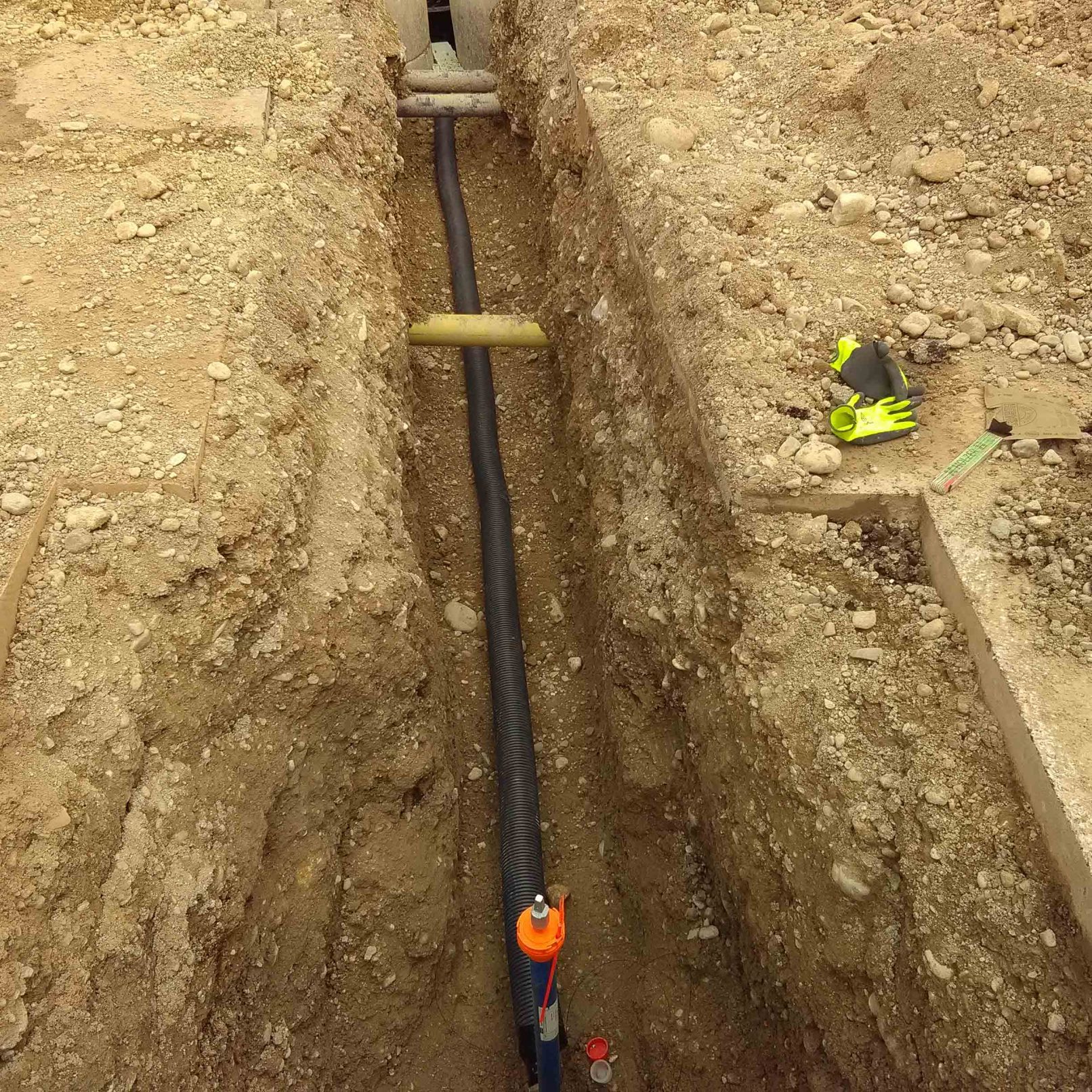 Kanalarbeiten Entwässerung