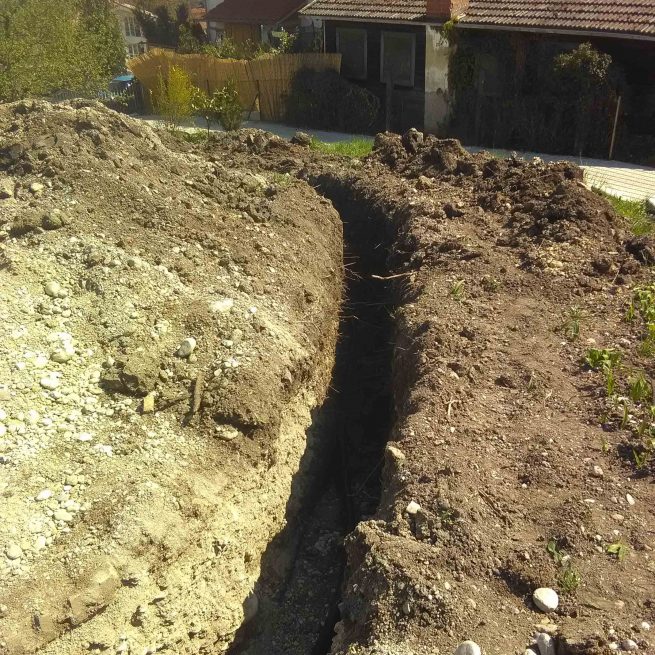 Kanalarbeiten Entwässerung Renaturierung