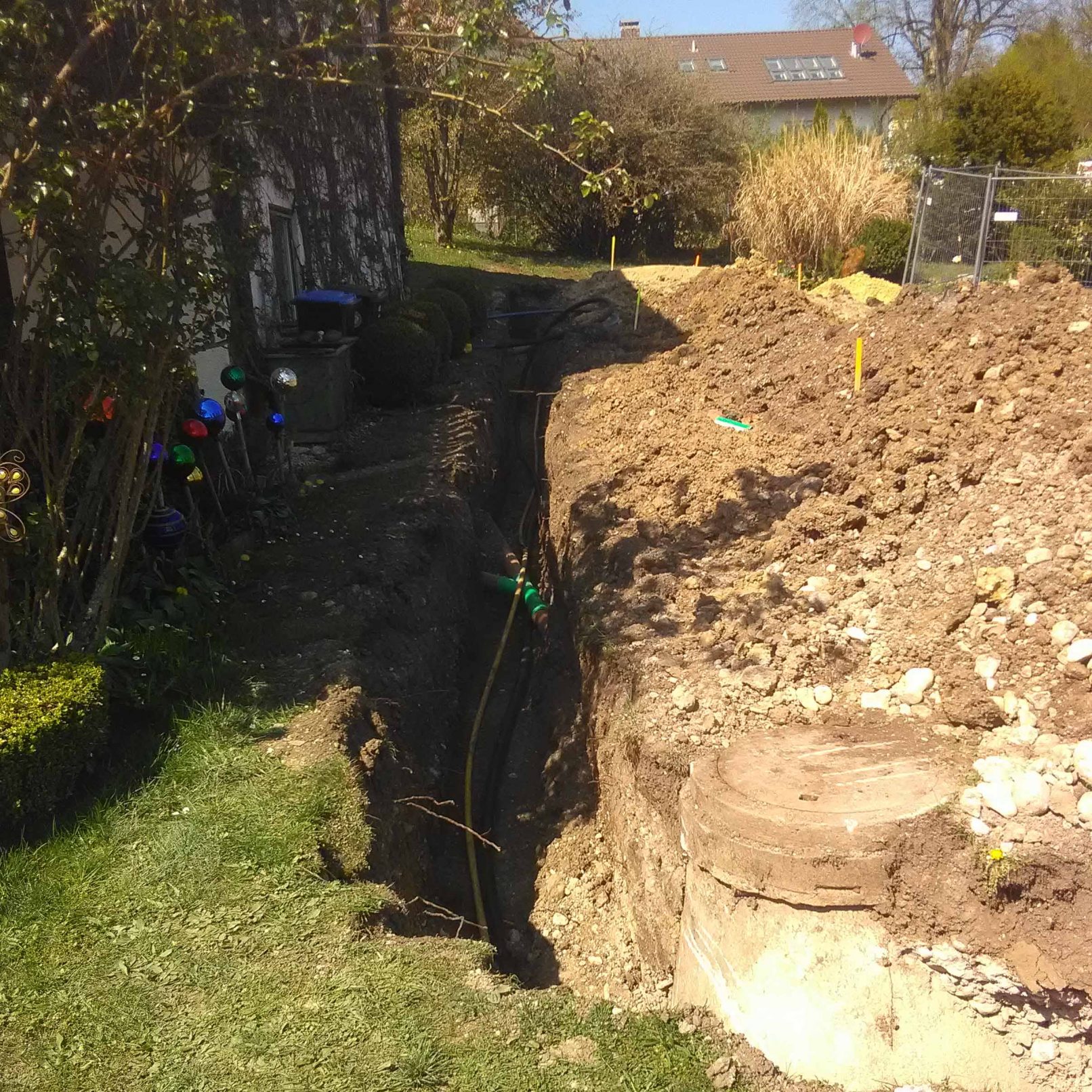 Kanalarbeiten Entwässerung