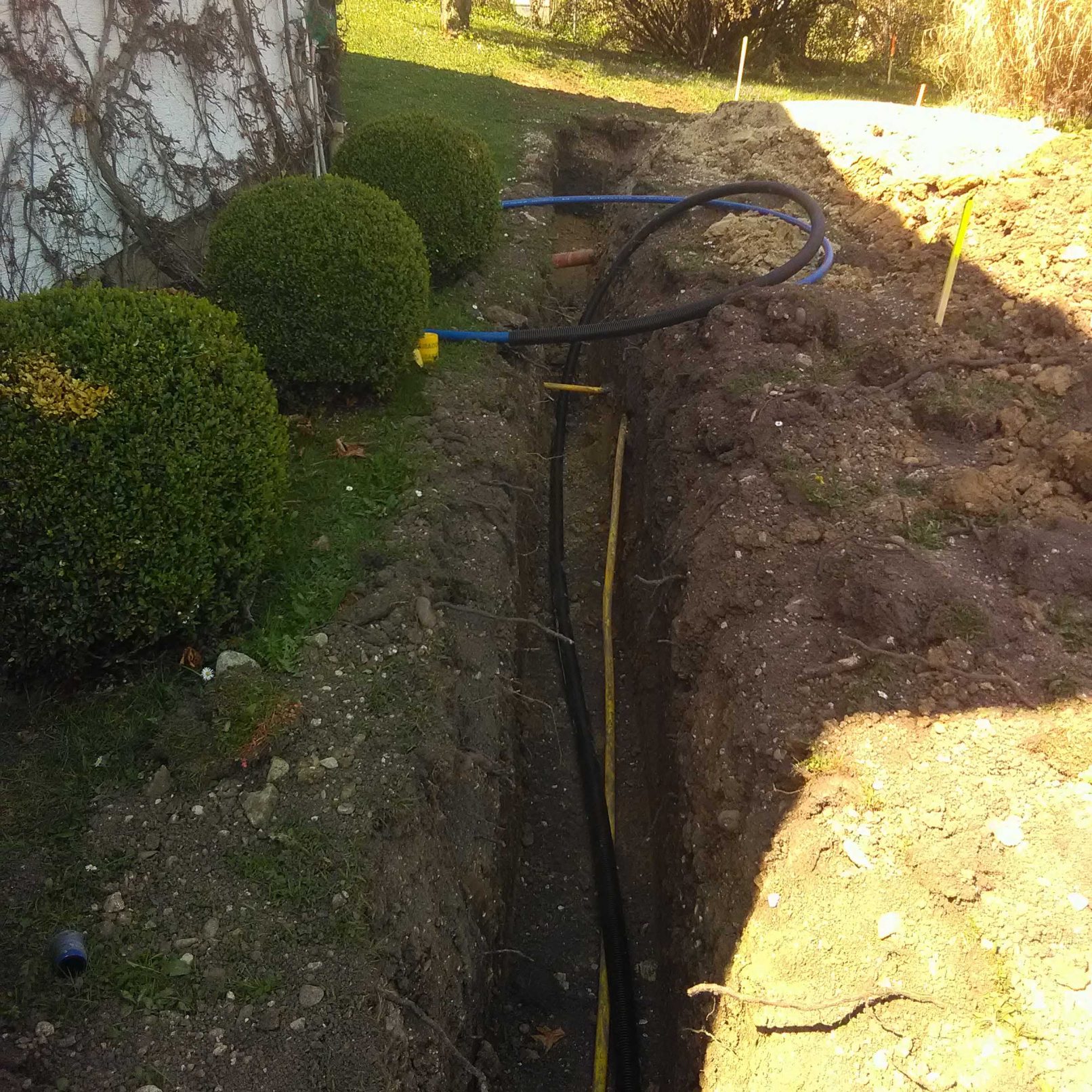 Kanalarbeiten Entwässerung